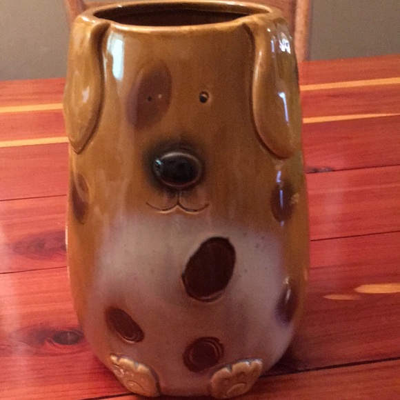 NWT! Spotted Dog Utensil Holder - Picture 1 of 4